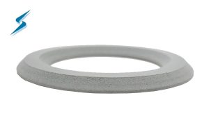 Chamfer ring-shaped waterjet cut gasket