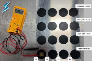 SE65-CON Conductive Adhesive Testing Photo