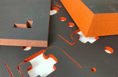 Silicone Sponge with T62 ESD Conductive Coating