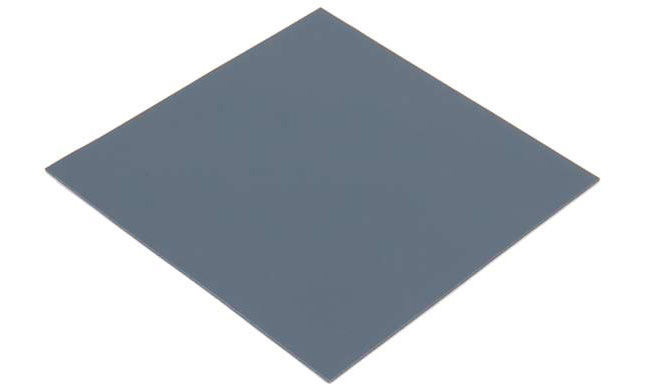 Gray solid silicone sheet 